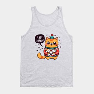 cats for everybody Tank Top